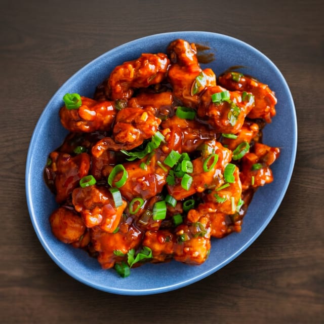 Chicken Manchurian.