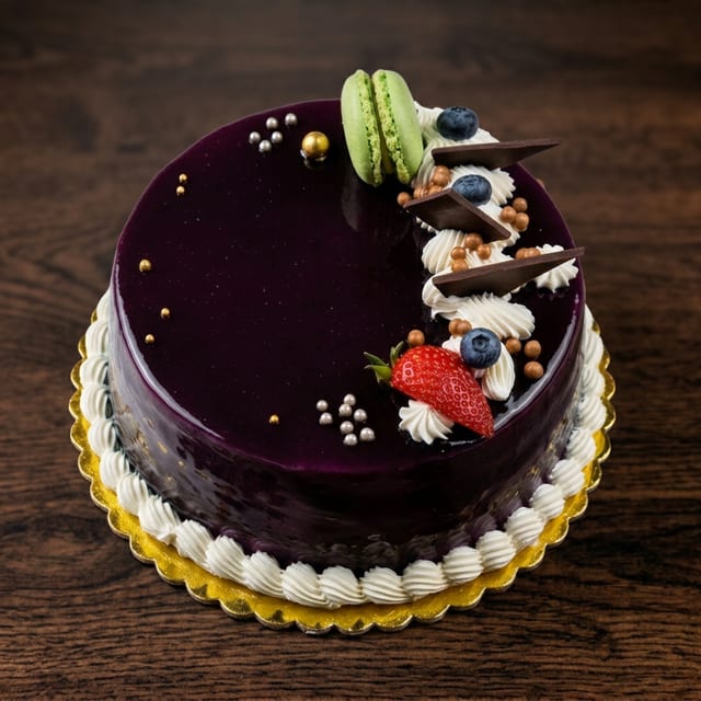 Blueberry Cake.