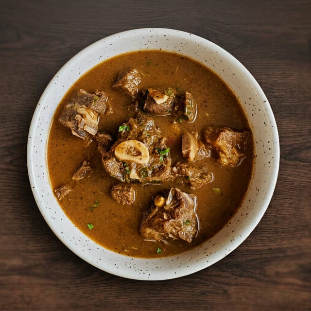 Mutton Goat Soup.