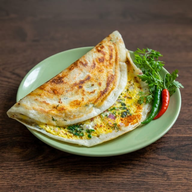 Egg Dosa.