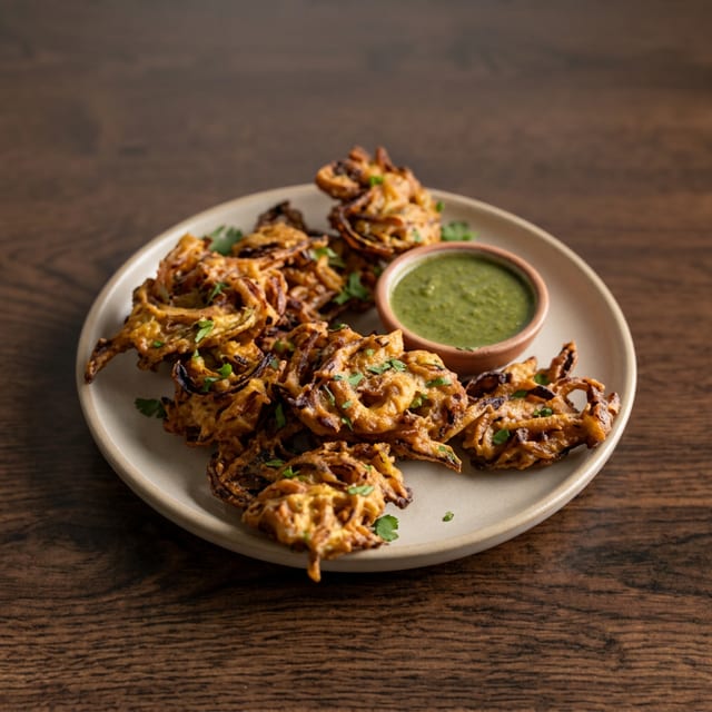 Onion Pakoda.