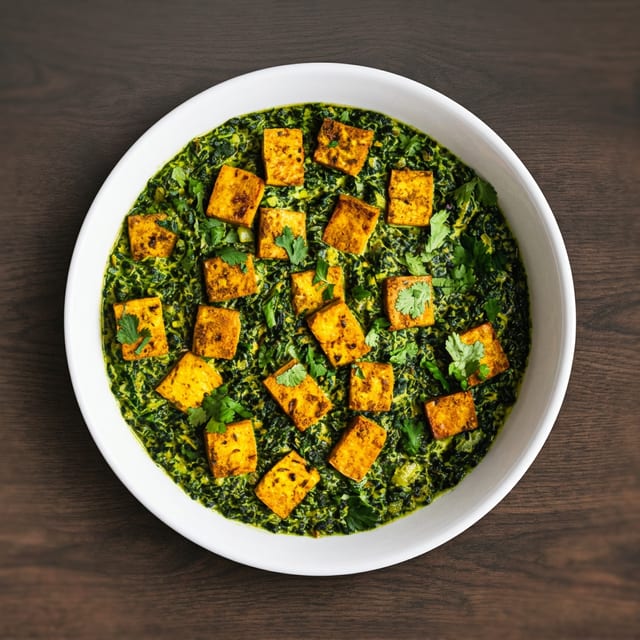 Saag Paneer.