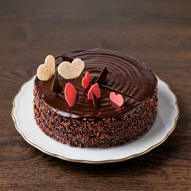 Chocolate Truffle Cake.