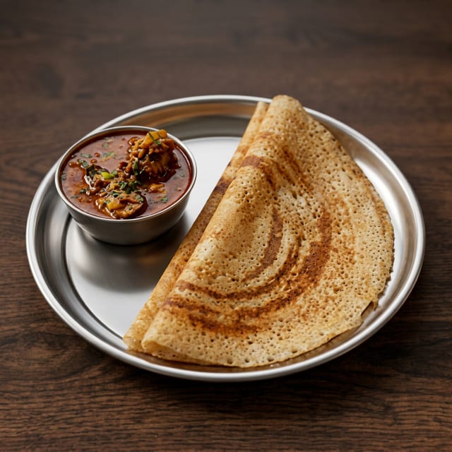 Chicken Kari Dosa.