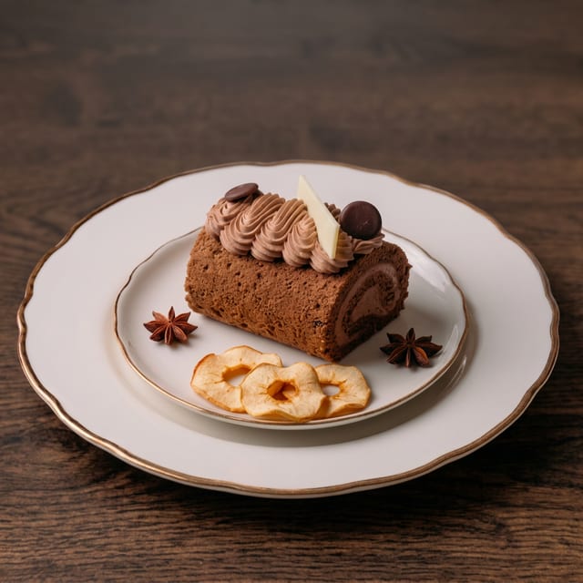 Chocolate Swiss Roll.